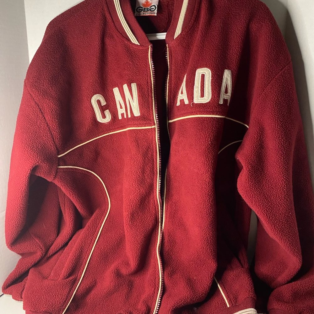 Vintage GBG Collection Red Canada Jacket